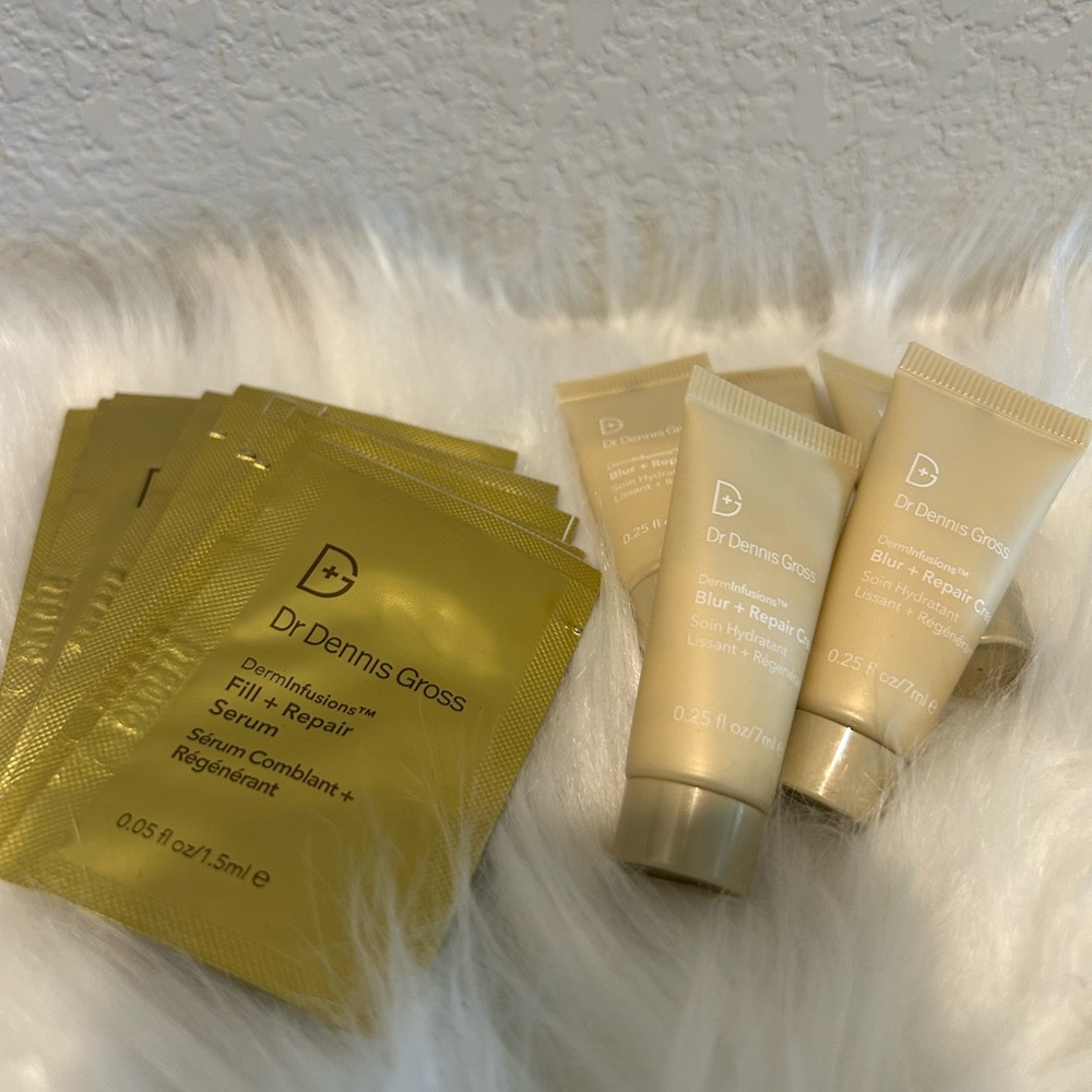 Dr. Dennis Gross Gold Fill + Repair Moisturizer Bundle Lot
